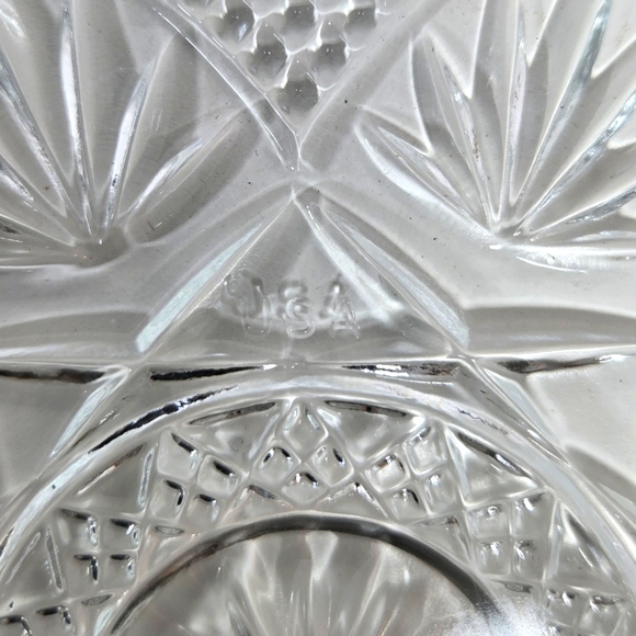 CRISTAL D'ARQUES/DURAND Clear 8 inch plates, set of 12 - Picture 5 of 5